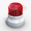 Emergency rotating light