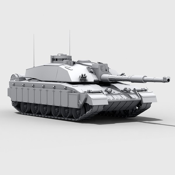 3d 3ds challenger leopard m551 - Modern Tanks collection by Sandu_Bublic