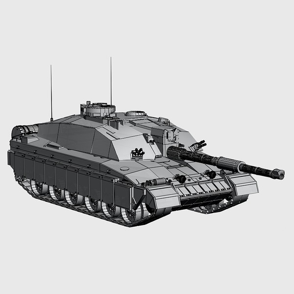 3d 3ds challenger leopard m551 - Modern Tanks collection by Sandu_Bublic