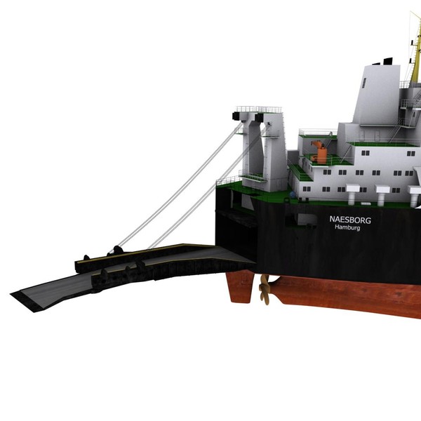 max ship ro-ro cargo - Ro-Ro ship by vadikgg