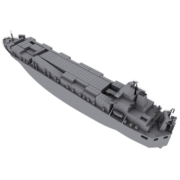 max ship ro-ro cargo - Ro-Ro ship by vadikgg
