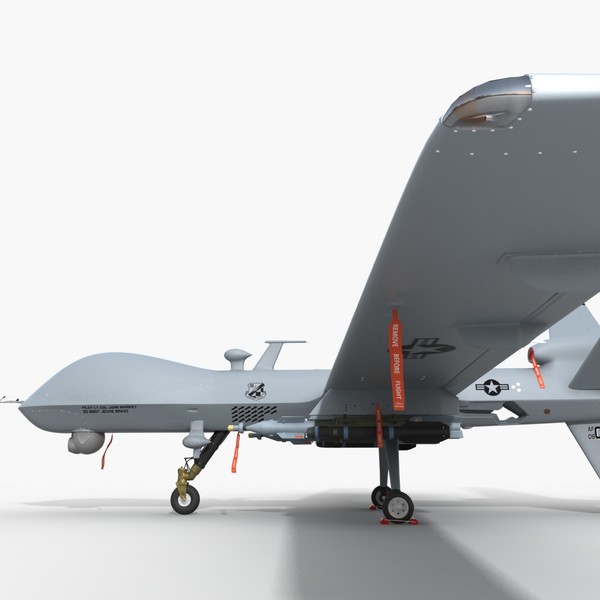 mq-9 predator 3d max - MQ-9 Predator by HD_Ready