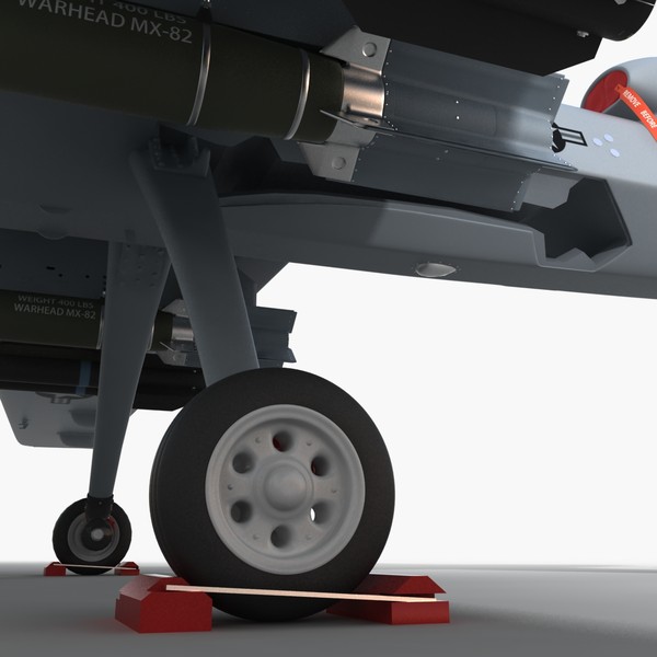 mq-9 predator 3d max - MQ-9 Predator by HD_Ready