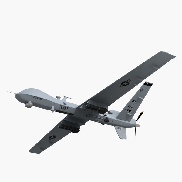 mq-9 predator 3d max - MQ-9 Predator by HD_Ready