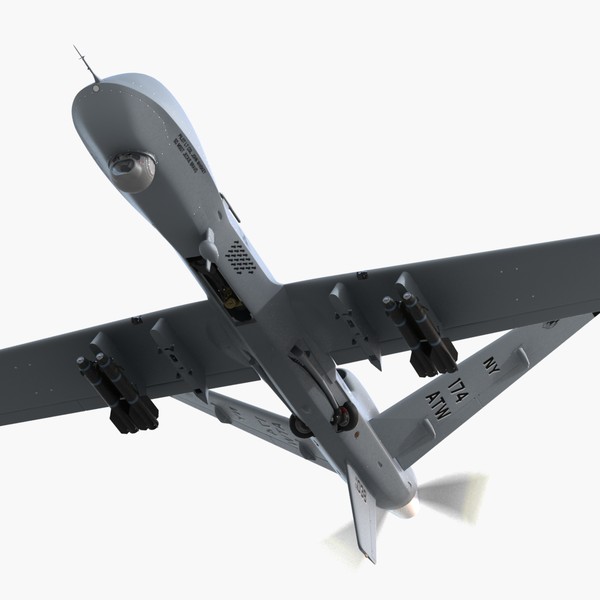 mq-9 predator 3d max - MQ-9 Predator by HD_Ready