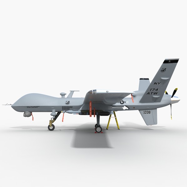 mq-9 predator 3d max - MQ-9 Predator by HD_Ready