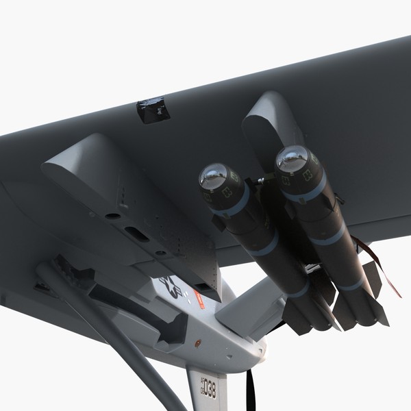 mq-9 predator 3d max - MQ-9 Predator by HD_Ready