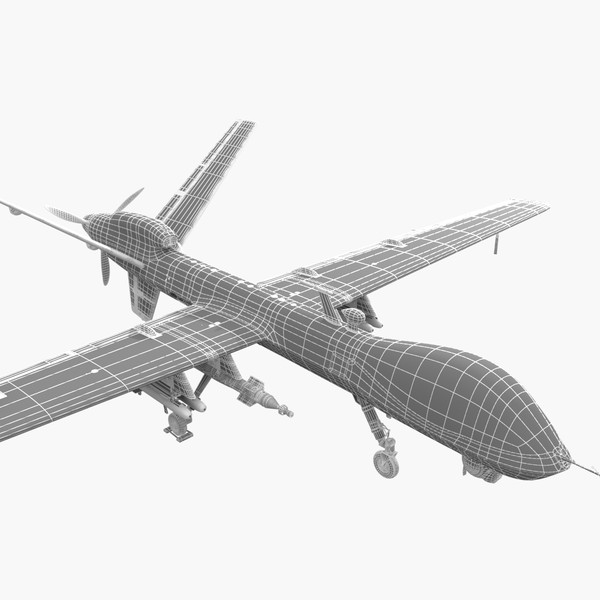 mq-9 predator 3d max - MQ-9 Predator by HD_Ready