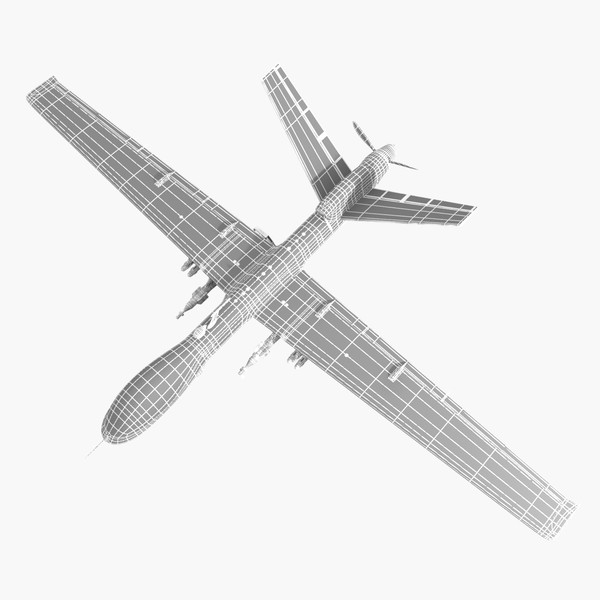 mq-9 predator 3d max - MQ-9 Predator by HD_Ready