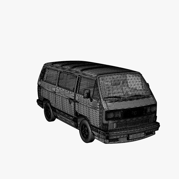 3d 3ds t3 bus edition - VW T3 Last Edition 1992 by DreiDe