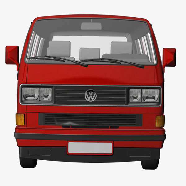 3d 3ds t3 bus edition - VW T3 Last Edition 1992 by DreiDe
