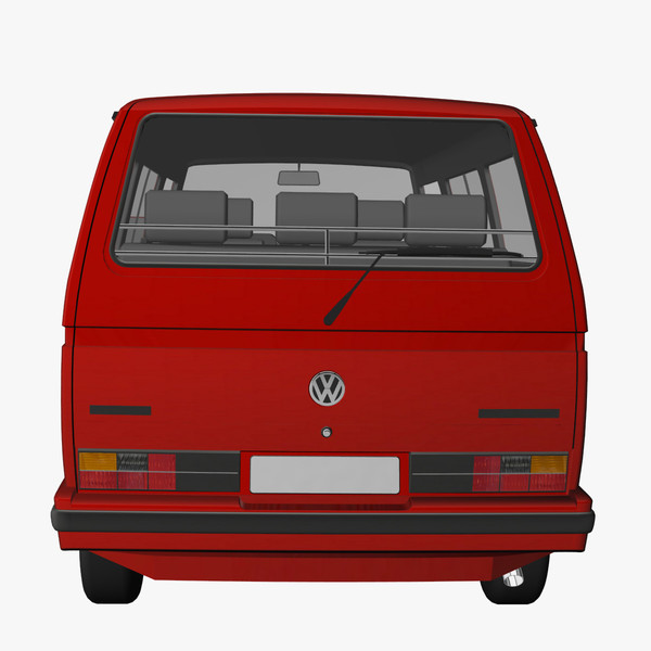 3d 3ds t3 bus edition - VW T3 Last Edition 1992 by DreiDe