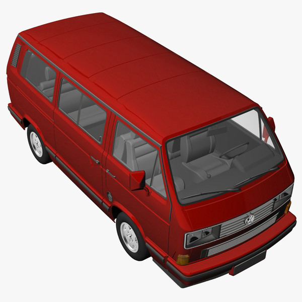 3d 3ds t3 bus edition - VW T3 Last Edition 1992 by DreiDe