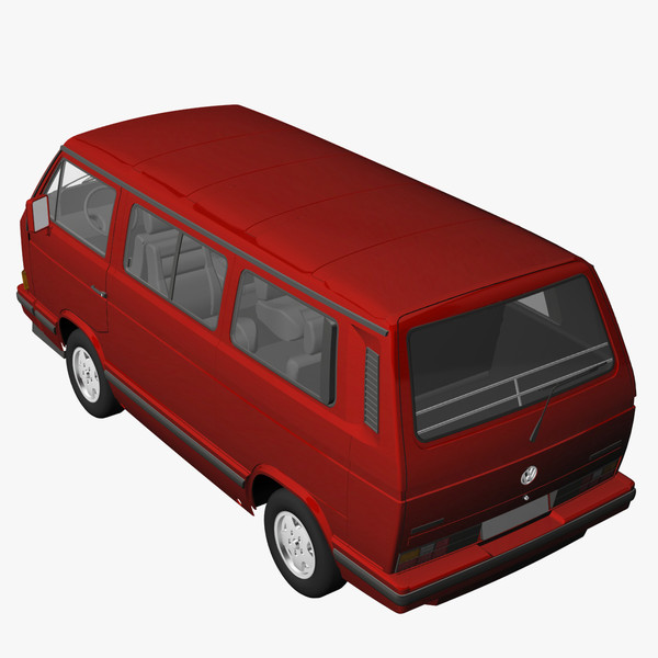 3d 3ds t3 bus edition - VW T3 Last Edition 1992 by DreiDe