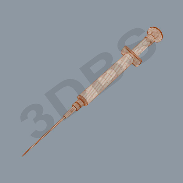 obj syringe - Syringe by 3DBS