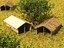 bamboo house textured