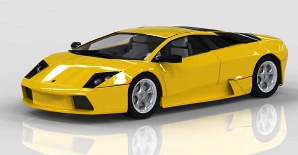 3ds lamborghini murcielago - Lamborghini Murcielago by jjxp