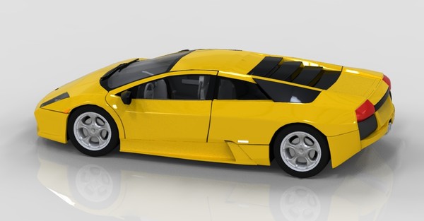 3ds lamborghini murcielago - Lamborghini Murcielago by jjxp