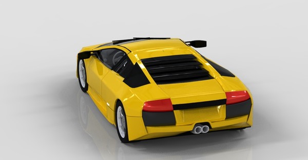 3ds lamborghini murcielago - Lamborghini Murcielago by jjxp