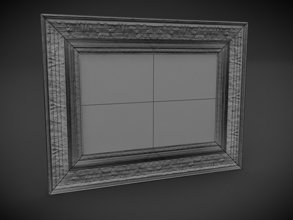3d model of antique painting - antique painting by denisVFX