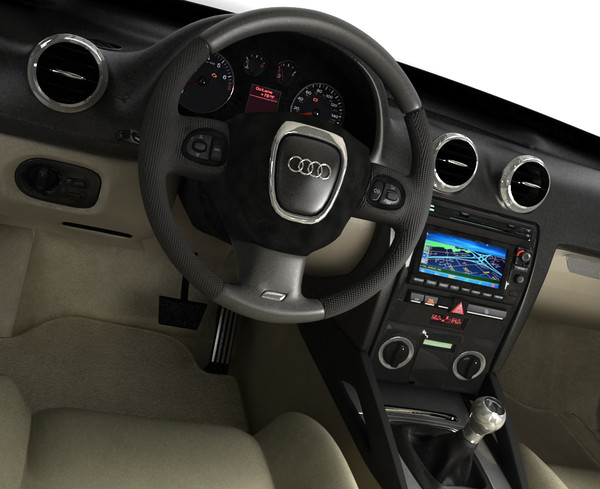 max audi a3 - Audi A3 by pure3dmodels