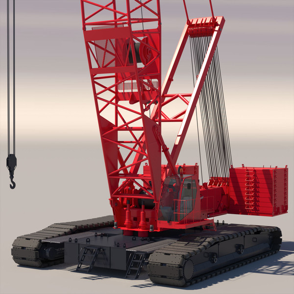 3d 3ds manitowoc 16000 crawler crane - Manitowoc 16000 Crawler Crane by ArqArt3D