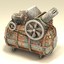 Compressor textured