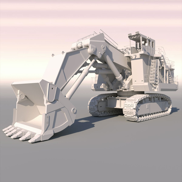 hitachi ex8000 3ds - HITACHI EX8000 by ArqArt3D