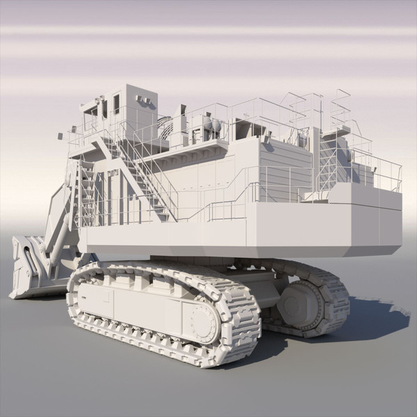 hitachi ex8000 3ds - HITACHI EX8000 by ArqArt3D