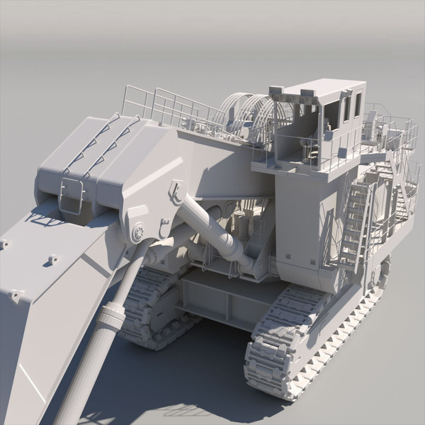 hitachi ex8000 3ds - HITACHI EX8000 by ArqArt3D