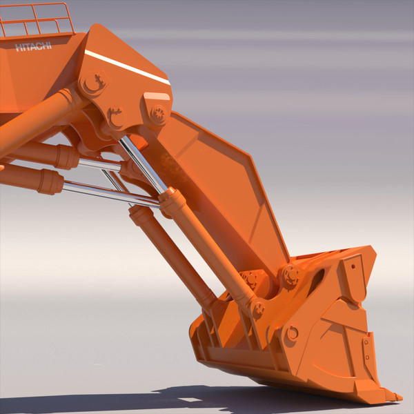 hitachi ex8000 3ds - HITACHI EX8000 by ArqArt3D