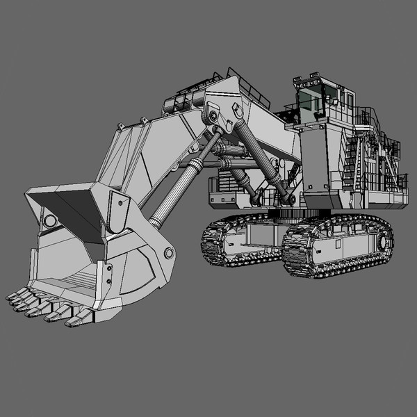 hitachi ex8000 3ds - HITACHI EX8000 by ArqArt3D