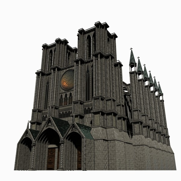 3ds max cathedral - Cathedral by jfliesenborghs