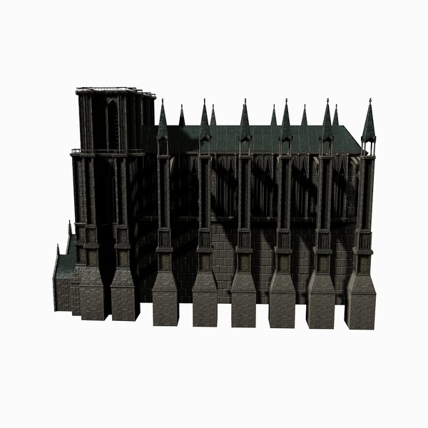 3ds max cathedral - Cathedral by jfliesenborghs
