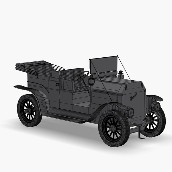 1910 buick vintage car 3ds - 1910 Buick by Sandu_Bublic
