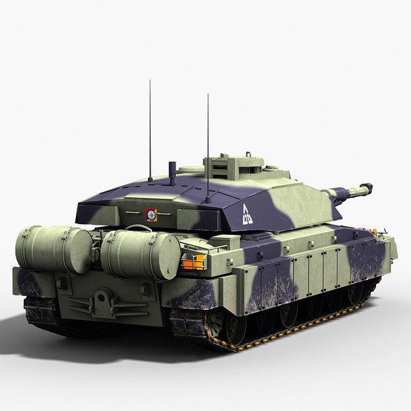3d 3ds challenger leopard m551 - Modern Tanks collection by Sandu_Bublic