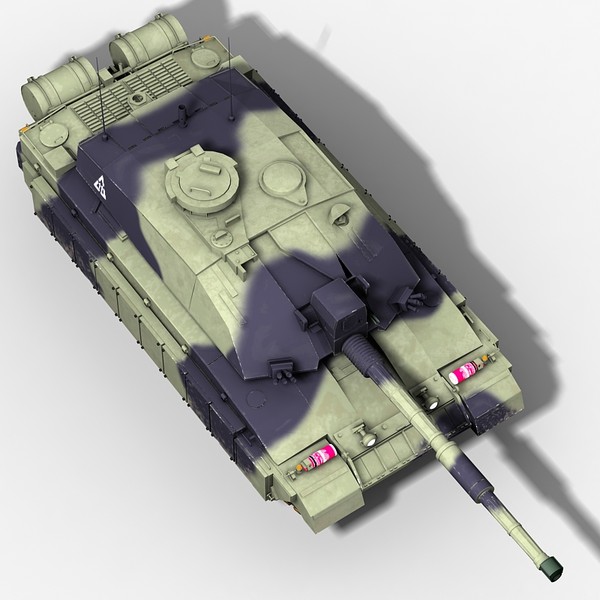3d 3ds challenger leopard m551 - Modern Tanks collection by Sandu_Bublic