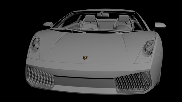3d model 2003 gallardo - Lamboghini Gallardo 2003 by cg.laboratory
