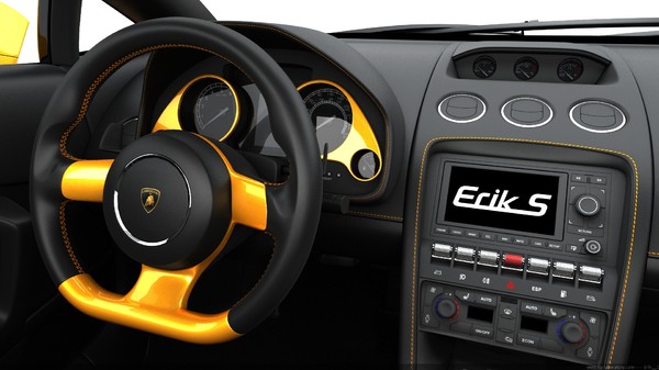 3d model 2003 gallardo - Lamboghini Gallardo 2003 by cg.laboratory