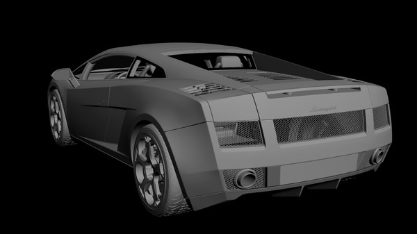 3d model 2003 gallardo - Lamboghini Gallardo 2003 by cg.laboratory