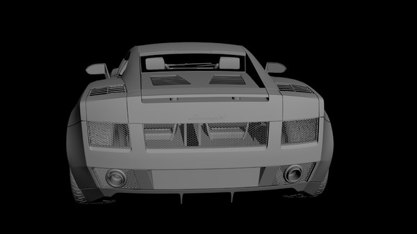 3d model 2003 gallardo - Lamboghini Gallardo 2003 by cg.laboratory