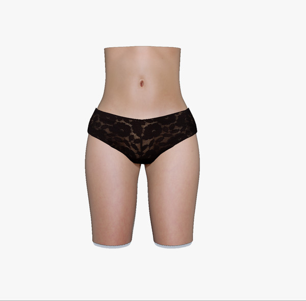 Sexy Panties 3D Models