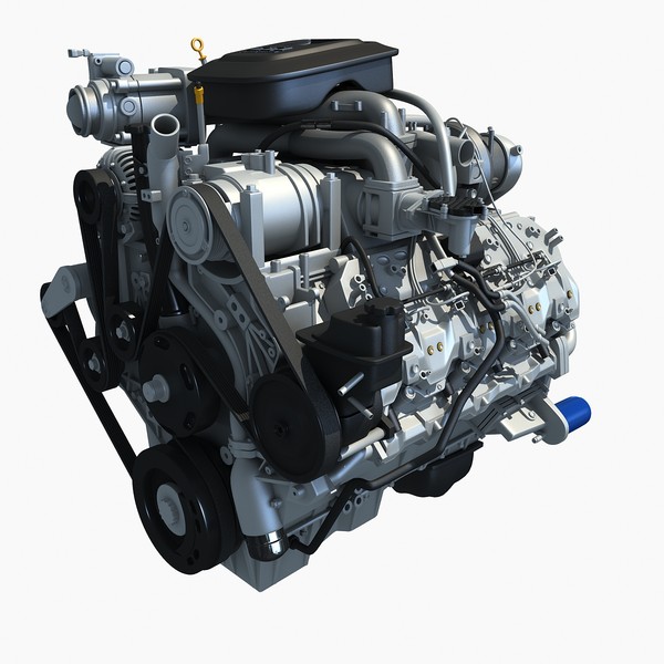 2011 duramax diesel 6 3ds - 2011 Duramax Diesel 6.6L V8 Turbo Engine by Gandoza