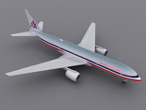 max aircraft aa - 777-200 - AA by foxxhound