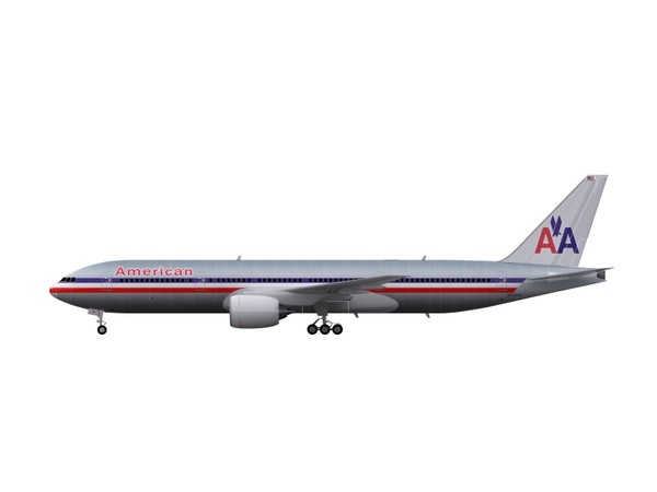 max aircraft aa - 777-200 - AA by foxxhound
