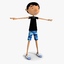 Cartoon Boy Cool