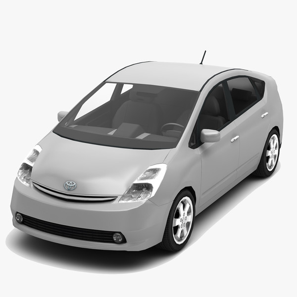 2005 toyota prius 3d model - Toyota Prius by SamJigga