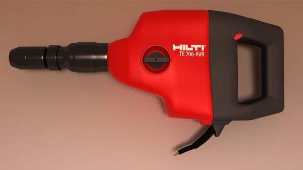 Hilti TE 706 - Chipping hammer 3D Models