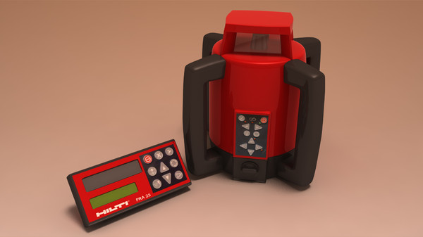 Hilti Rotary Laser RP25 3D Models