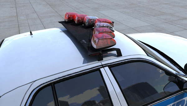 nypd car 3d obj - NYPD_Police by damaggio